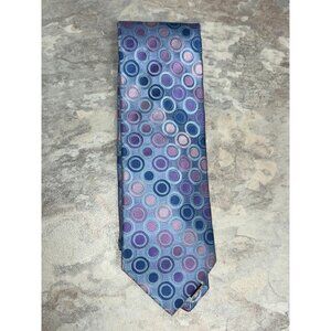 Ted Baker London Men's Multicolor Polka Dot Silk Neck Tie